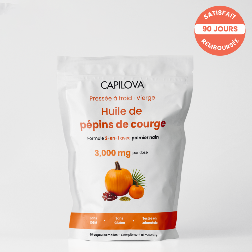 Huile de Pépins de Courge | Pousse, Densité & Vitalité